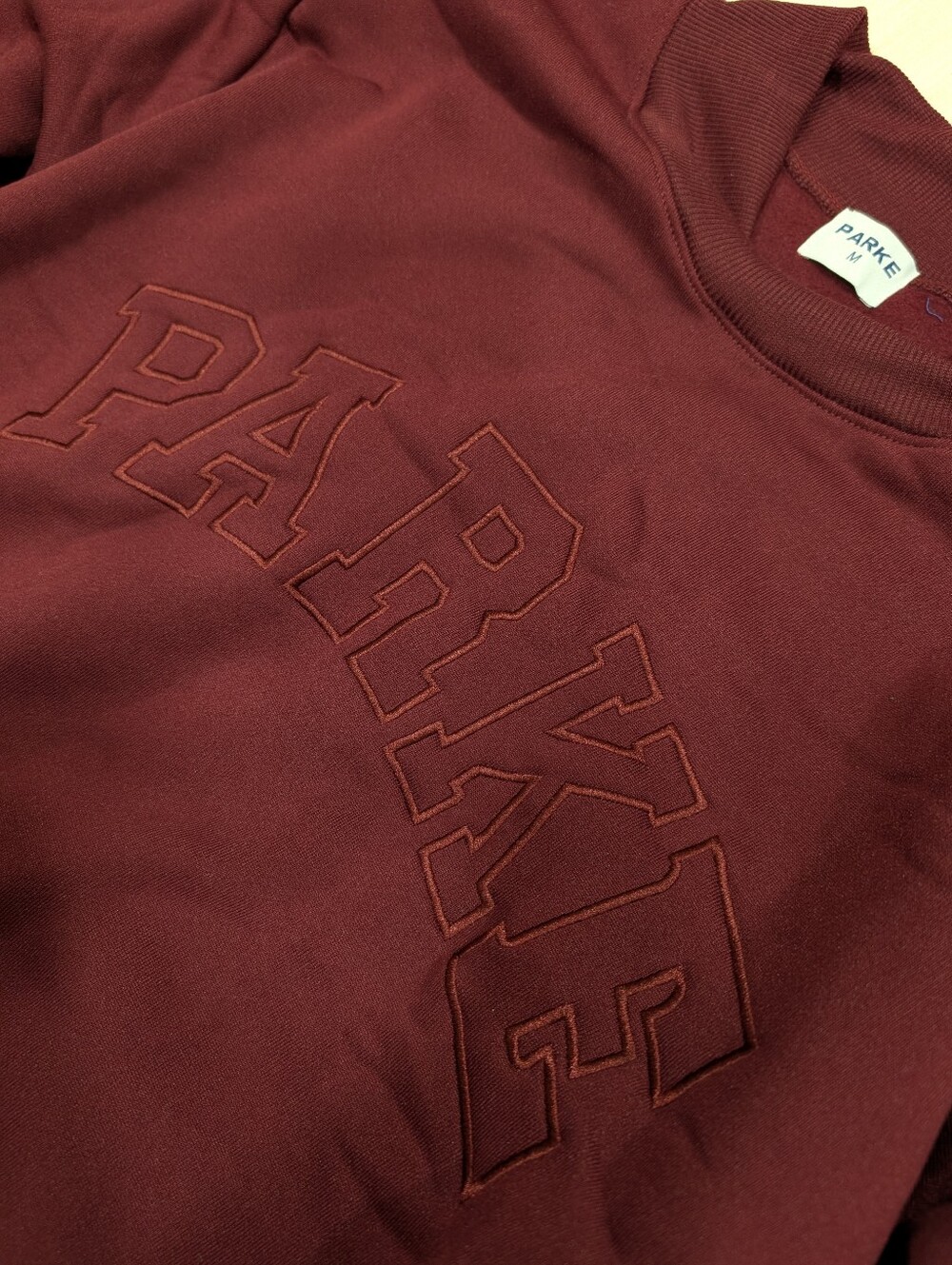 Nwot Parke Crewneck Sweater - Maroon